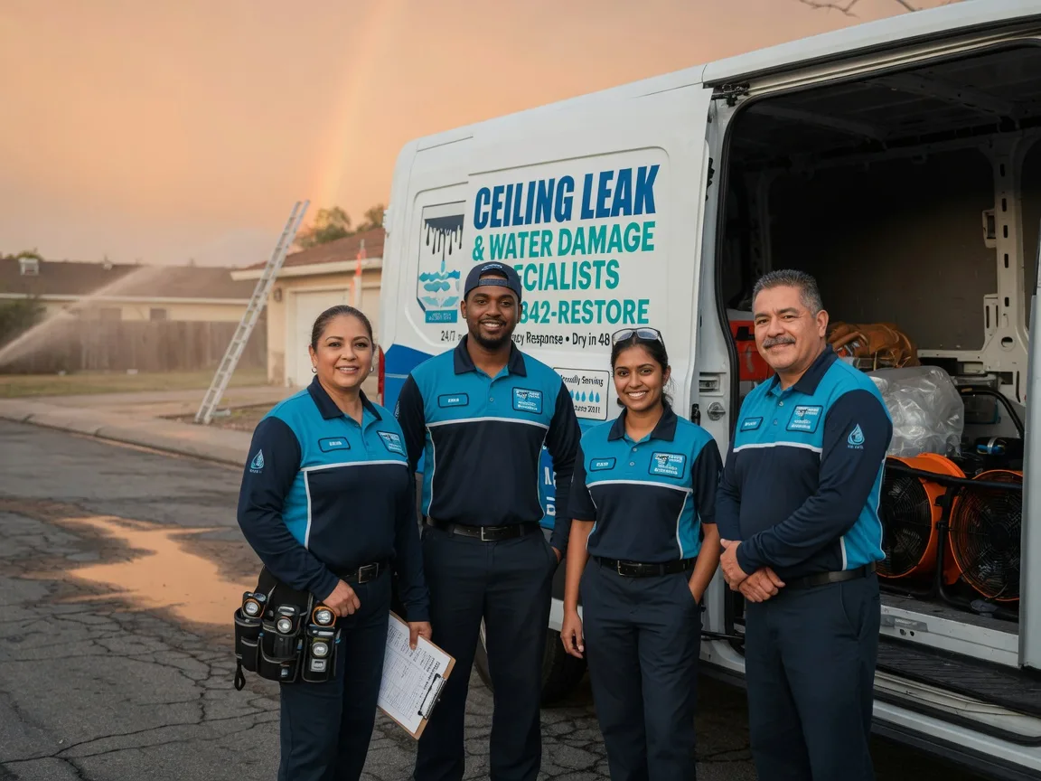 Ceiling Leak Cleanup company in Tuolumne, CA