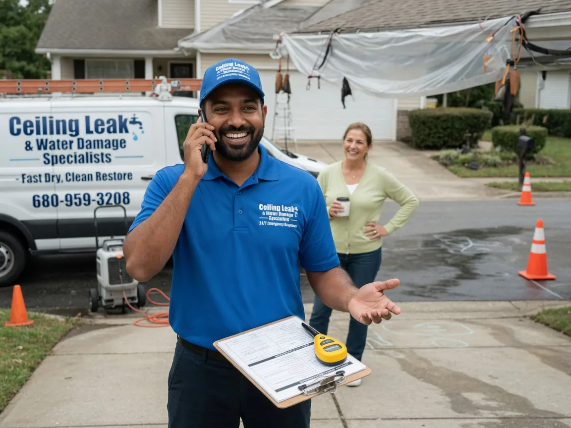 Ceiling Leak Cleanup Tuolumne, CA FAQs